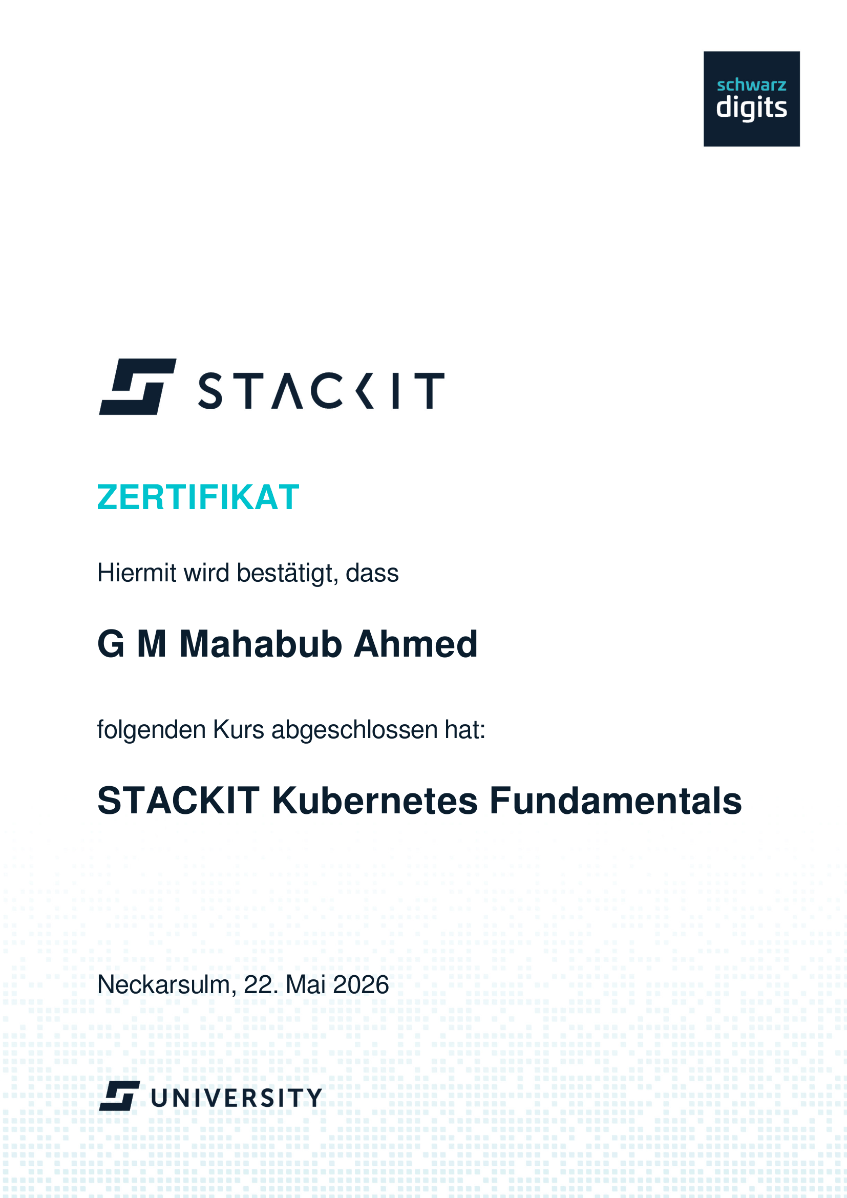 Certificate 2